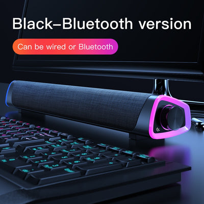 Bluetooth 5.0 Speaker Wired Computer Speakers Stereo
