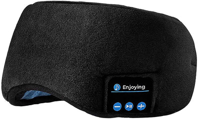 Sleeping Mask with Built-in Speakers Microphone