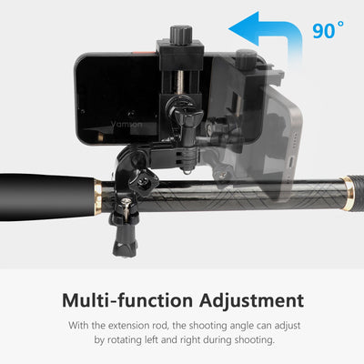 Stand Holders Cellphone Fishing Rod Bracket Accessories for Gopro 11