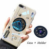 Cute Camera Stand Holder Cover For iPhone 6 S 6Plus Case - Phone Case Evolution