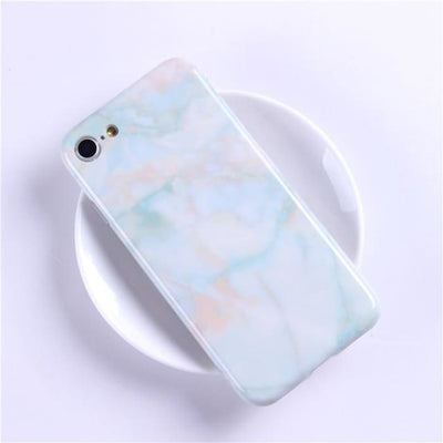 Luxury Marble Phone Case For iPhone 7 Case For iPhone X 7 6 6S 8 Plus Case Cover - Phone Case Evolution