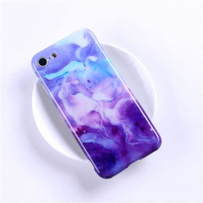 Luxury Marble Phone Case For iPhone 7 Case For iPhone X 7 6 6S 8 Plus Case Cover - Phone Case Evolution