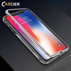 Magnetic Phone Case For iPhone X 7 8 9H Tempered Glass Cover - Phone Case Evolution
