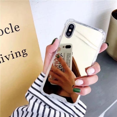 Mirror Phone Case For iPhone 7 8 6s 6 plus X XR XS - Phone Case Evolution
