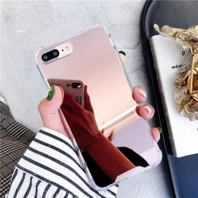 Mirror Phone Case For iPhone 7 8 6s 6 plus X XR XS - Phone Case Evolution