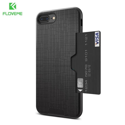 Phone Case iPhone 7 Luxury Wallet Mobile For iPhone 8 6 6s 7 - Phone Case Evolution