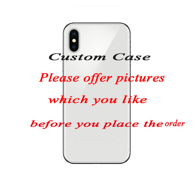 Soft Silicone TPU  Phone Case Customized Photo