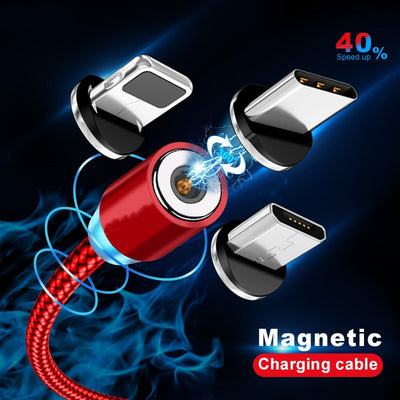 Magnetic Cable Lighting 2.4A Fast Charge Micro USB Cable