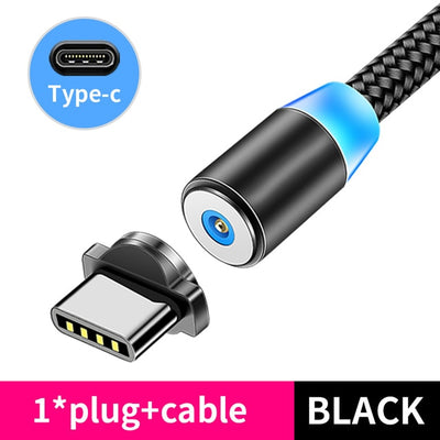 Magnetic Cable Lighting 2.4A Fast Charge Micro USB Cable