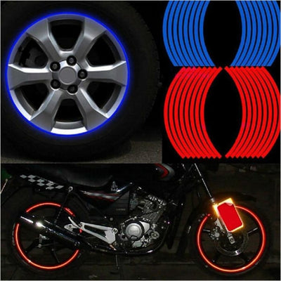 Reflective Rim Tape Bike Motorcycle Car Tape 5 Colors Car Styling - Phone Case Evolution