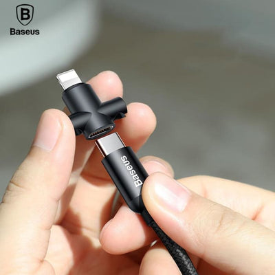 USB Type C Cable For Samsung S9 S8 Note 8 9 2.4A Fast Charging Charger Two In One - Phone Case Evolution