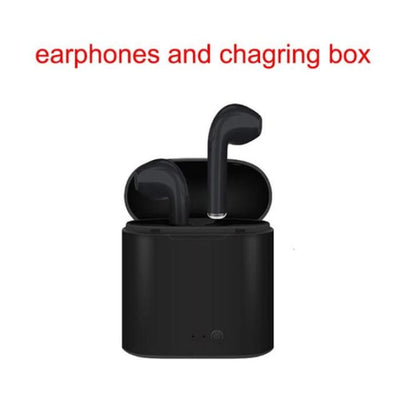 Wireless Double Ear Bluetooth Earphones Stereo Earbuds - Phone Case Evolution